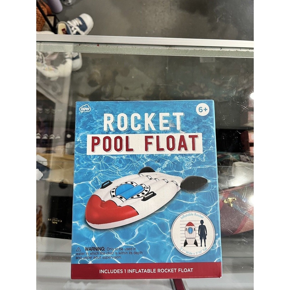 New In Packaging Inflatable Rocket Float Pool Beach Float - Picture 2 of 4